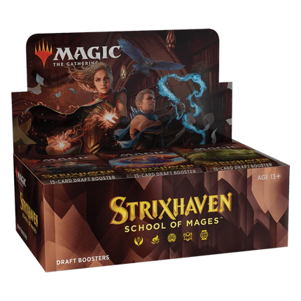 Magic: The Gathering - Strixhaven: School of Mages Draft Booster Box - The Card Vault