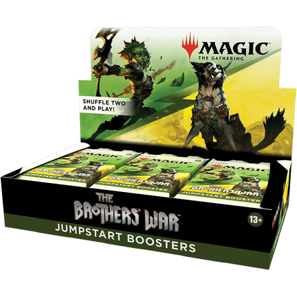 Magic: The Gathering - The Brothers War Jumpstart Booster Box (18 Packs) - The Card Vault