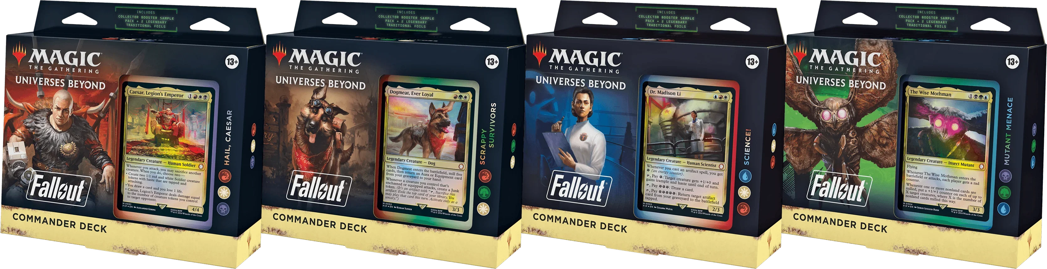 Magic: The Gathering - Universes Beyond - Fallout - Commander Decks Magic: The Gathering - Universes Beyond - Fallout - Commander Decks