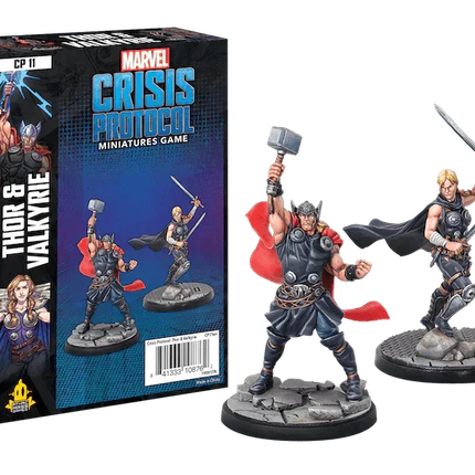 Marvel: Crisis Protocol - Thor and Valkyrie - Character Pack - The Card Vault