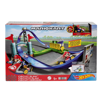 Mattel - Hot Wheels - Mario Kart Circuit Slam Set - The Card Vault