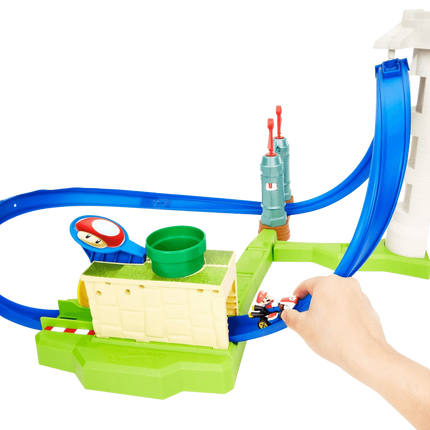 Mattel - Hot Wheels - Mario Kart Circuit Slam Set - The Card Vault