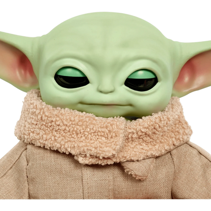Mattel - Star Wars - Squeeze & Blink Grogu Plush (11in) - The Card Vault