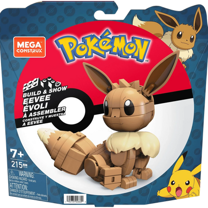 Mega - Pokemon - Construx Build & Show Eevee - The Card Vault