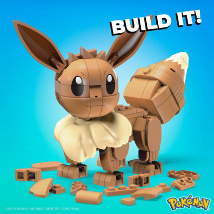 Mega - Pokemon - Construx Build & Show Eevee - The Card Vault