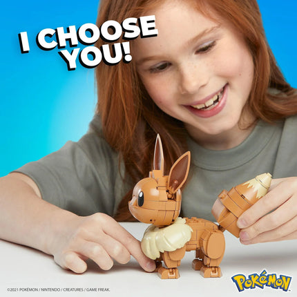 Mega - Pokemon - Construx Build & Show Eevee - The Card Vault