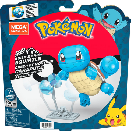 Mega - Pokemon - Construx Build & Show Squirtle - The Card Vault