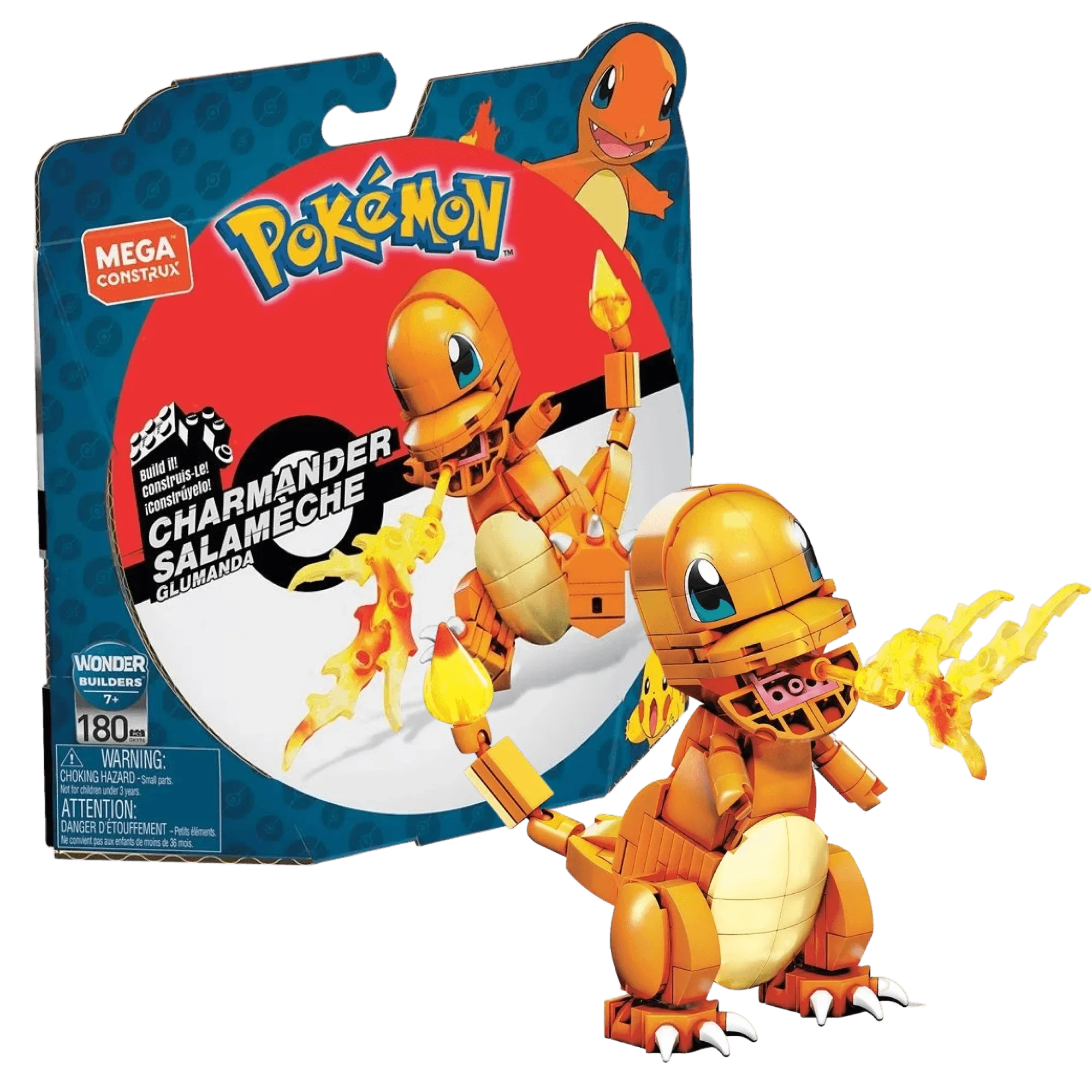 Charmander Lego Do Charizard Mega Pokemon Construx