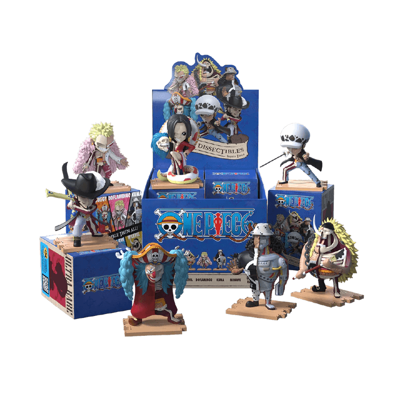 Mighty Jaxx - Freeny's Hidden Dissectible's One Piece (Warlords Edition) Blind Box Case - (6x Boxes) - The Card Vault