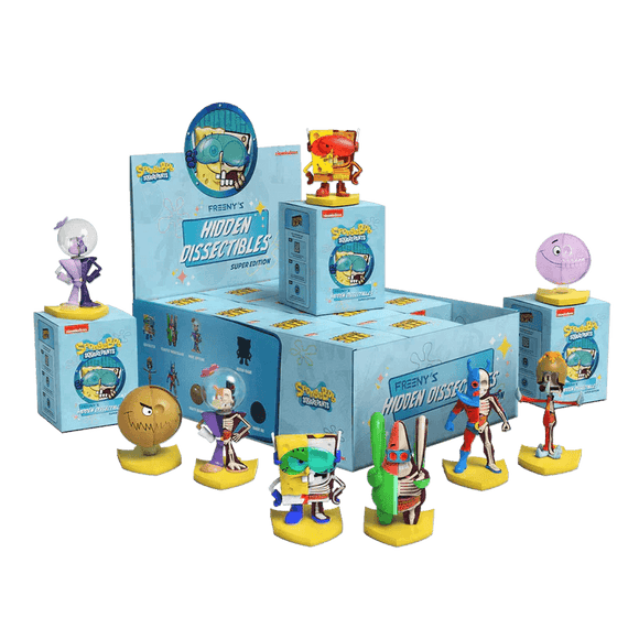 Mighty Jaxx - Freeny's Hidden Dissectible's: SpongeBob SquarePants (Super Edition) Blind Box - The Card Vault
