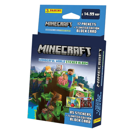 Minecraft Wonderful World Sticker Collection - Multiset - The Card Vault