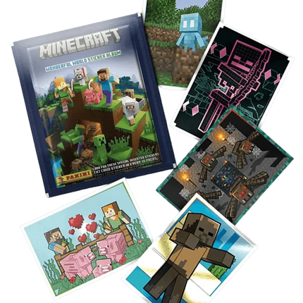 Minecraft Wonderful World Sticker Collection - Multiset - The Card Vault