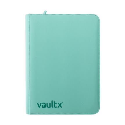 Vault X - 9-Pocket Exo-Tec® Zip Binder - Mint Green