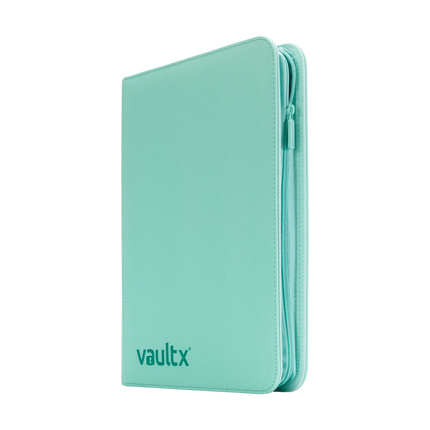 Vault X - 9-Pocket Exo-Tec® Zip Binder - Mint Green
