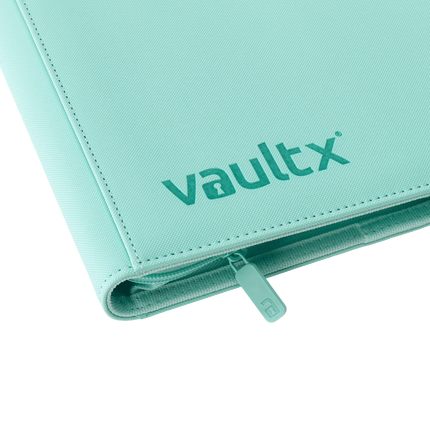 Vault X - 9-Pocket Exo-Tec® Zip Binder - Mint Green