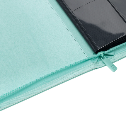 Vault X - 9-Pocket Exo-Tec® Zip Binder - Mint Green
