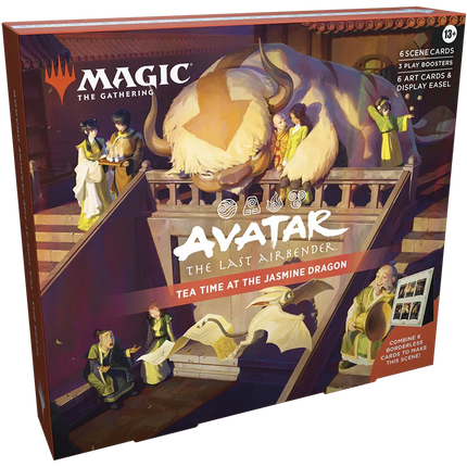 Magic: The Gathering - Universes Beyond - Avatar: The Last Airbender - Scene Box - Tea Time at The Jasmine Dragon