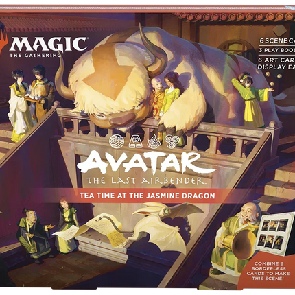 Magic: The Gathering - Universes Beyond - Avatar: The Last Airbender - Scene Box - Tea Time at The Jasmine Dragon