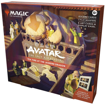 Magic: The Gathering - Universes Beyond - Avatar: The Last Airbender - Scene Box - Tea Time at The Jasmine Dragon