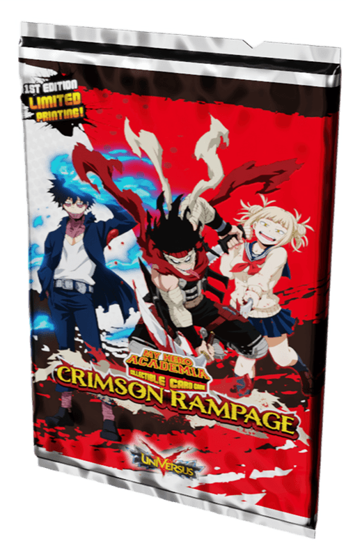 My Hero Academia Collectible Card Game - Crimson Rampage (Series 2) Booster Box (24 Packs) - The Card Vault