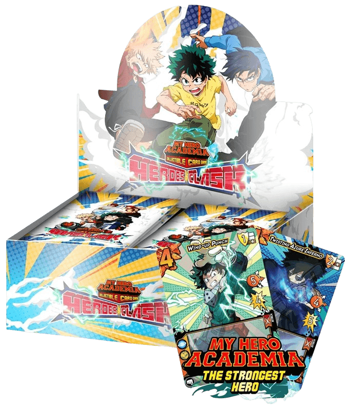 My Hero Academia Collectible Card Game - Heroes Clash (Series 3) Booster Box (24 Packs) - The Card Vault