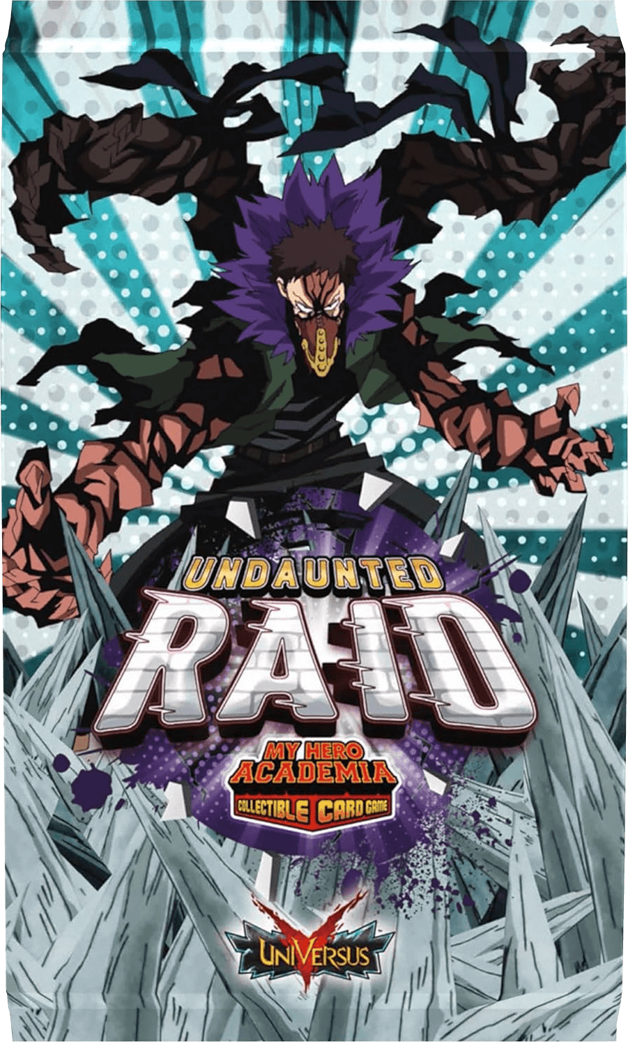 My Hero Academia Collectible Card Game - Undaunted Raid (Series 5) Booster Pack - The Card Vault