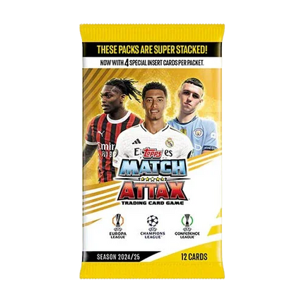 Topps - 2024/25 Football (Soccer) Match Attax - Booster Box (24x Packs)