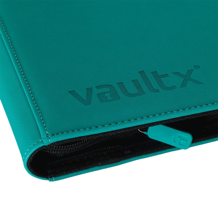 Vault X - 9-Pocket Exo-Tec® Zip Binder - Teal