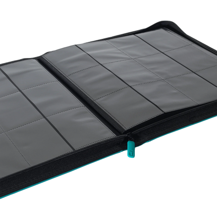 Classeur à fermeture éclair Exo-Tec® 12 pochettes Vault X - Bleu sarcelle