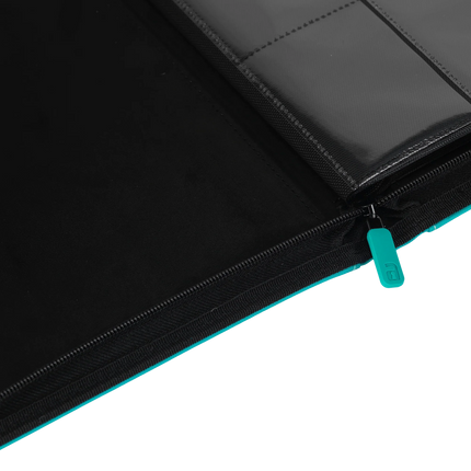 Vault X - 9-Pocket Exo-Tec® Zip Binder - Teal