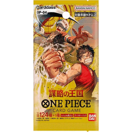 One Piece TCG - Kingdoms of Intrigue (OP-04) Booster Box - Japanese - The Card Vault
