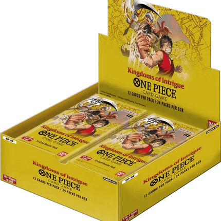 One Piece TCG - Kingdoms of Intrigue (OP-04) Booster Box - The Card Vault