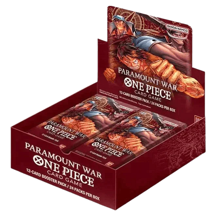 One Piece TCG: Paramount War (OP-02) Booster Box - The Card Vault