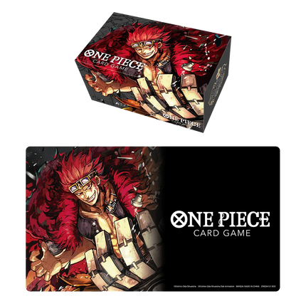 One Piece TCG - Playmat and Storage Box Set - Eustass "Captain" Kid - The Card Vault