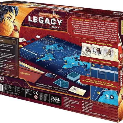 Pandemic Legacy: Season 1 (Red) - The Card Vault