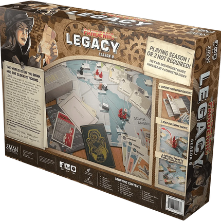 Pandemic Legacy: Season Zero - The Card Vault