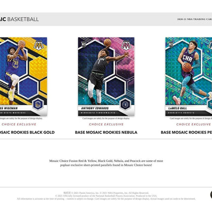 Panini - 2020/21 Mosaic Basketball (NBA) - Choice Box - The Card Vault