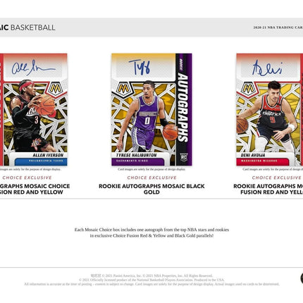 Panini - 2020/21 Mosaic Basketball (NBA) - Choice Box - The Card Vault