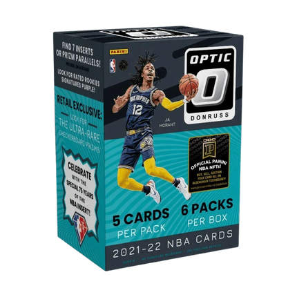 Panini - 2021/22 Donruss Optic Basketball (NBA) - Alt Blaster Box (6 Packs) - The Card Vault