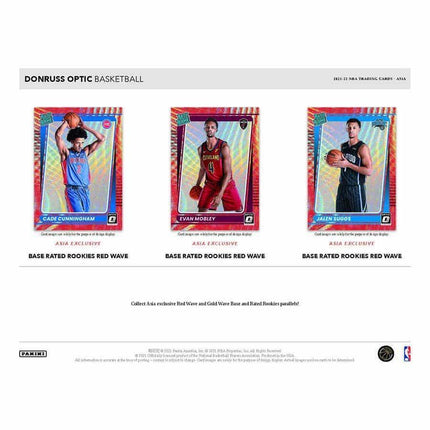 Panini - 2021/22 Donruss Optic Basketball (NBA) - Asia Edition Box - The Card Vault
