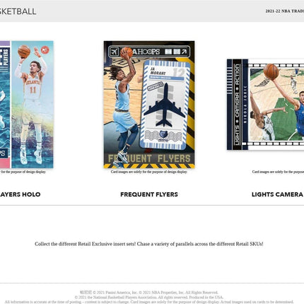 Panini - 2021/22 Hoops Basketball (NBA) - Retail Box - The Card Vault
