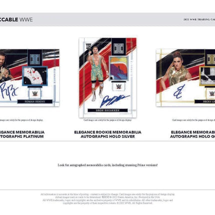 Panini - 2021/22 Impeccable WWE Wrestling - Hobby Box - The Card Vault