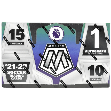 Panini - 2021/22 Mosaic Premier League Football (Soccer) - Hobby Box (10 Packs) - The Card Vault