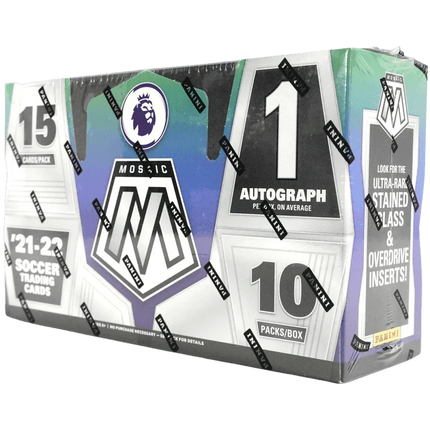 Panini - 2021/22 Mosaic Premier League Football (Soccer) - Hobby Box (10 Packs) - The Card Vault