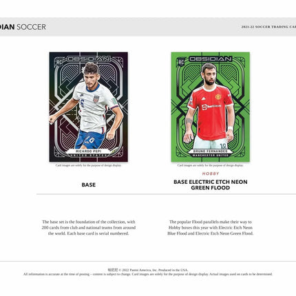 Panini - 2021/22 Obsidian Football (Soccer) - Hobby Box - The Card Vault