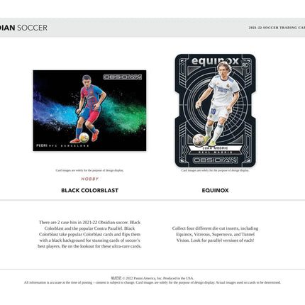 Panini - 2021/22 Obsidian Football (Soccer) - Hobby Box - The Card Vault