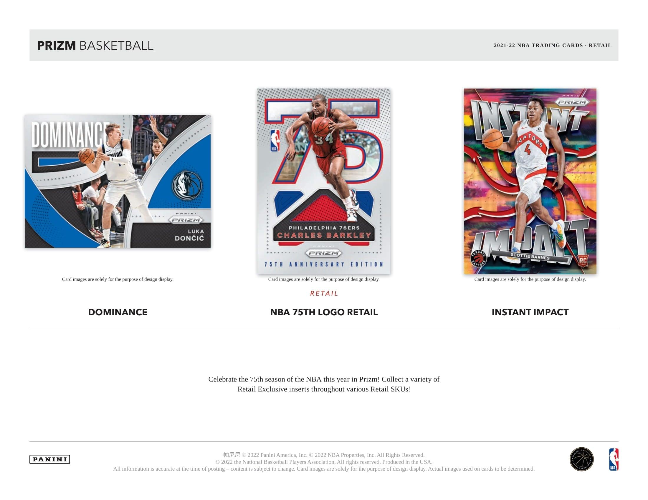 Panini - 2021/22 Prizm Basketball (NBA) - Multi-Pack Box - The Card Vault