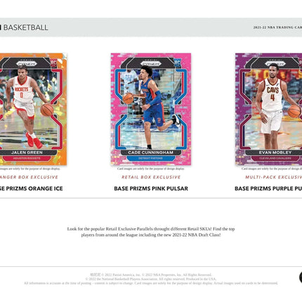 Panini - 2021/22 Prizm Basketball (NBA) - Retail Box - The Card Vault