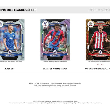 Panini - 2021/22 Prizm Premier League (Soccer) - Retail Box - The Card Vault