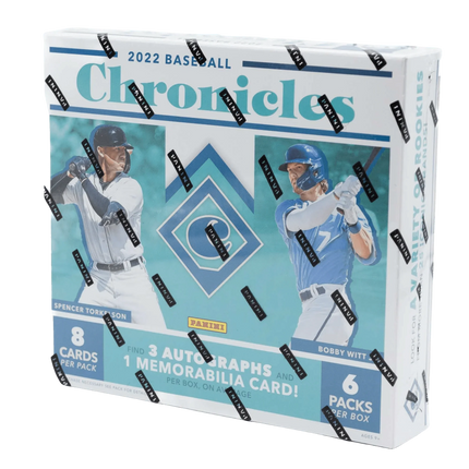 Panini - 2022 Chronicles Baseball (MLB) - Hobby Box - The Card Vault